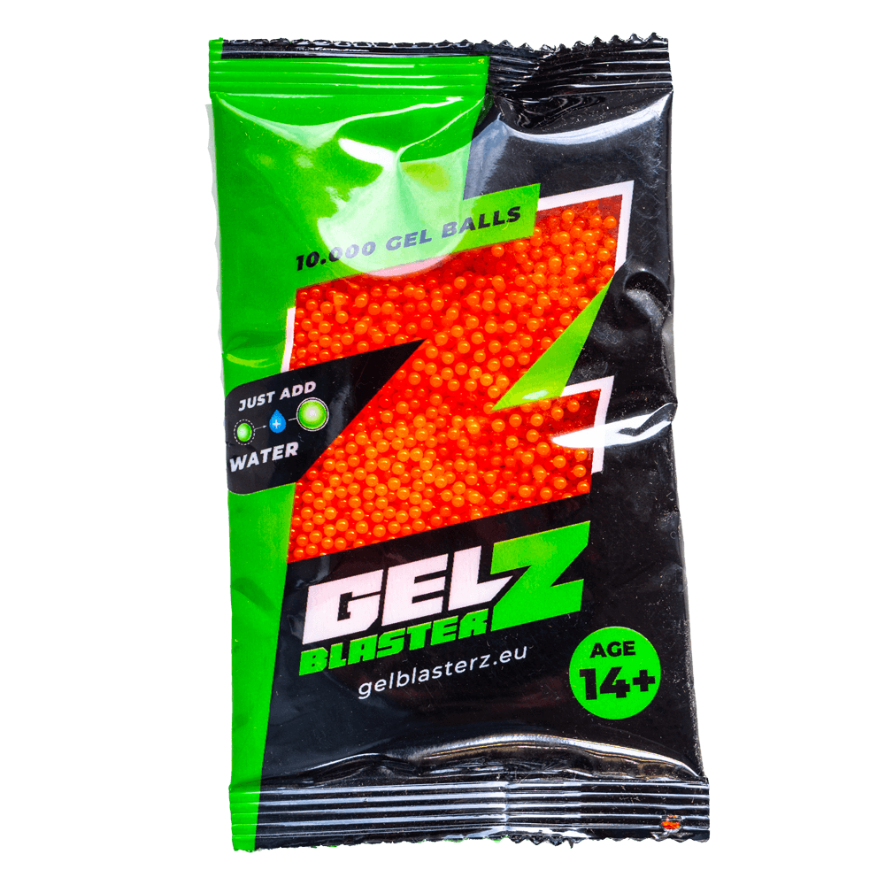 Gel Bolde - Gel Blasterz - Grøn - 10.000 stk