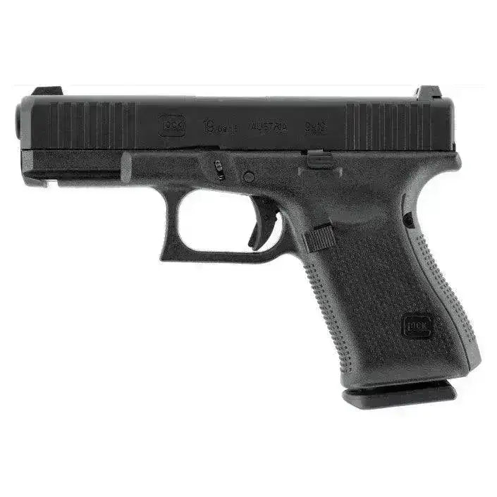 GLOCK 19 Gen5 Gassdrevet Airsoftpistol med Blowback - Pakkesett - Game-On.no