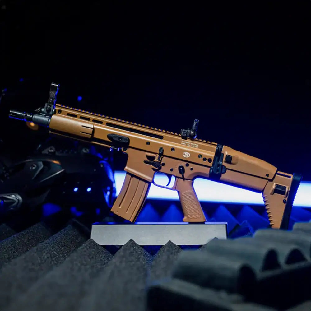 Goatguns - Mini SCAR - Replika Modell - TAN - Game-On.no