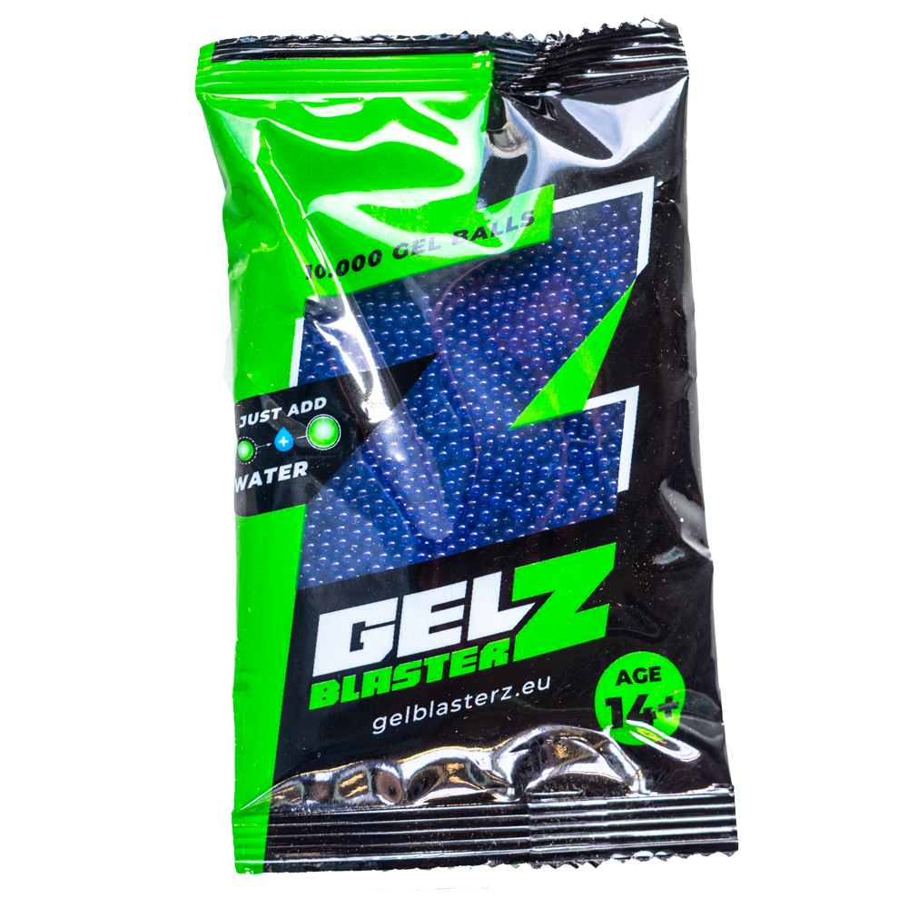 Gel Bolde - Gel Blasterz - Grøn - 10.000 stk