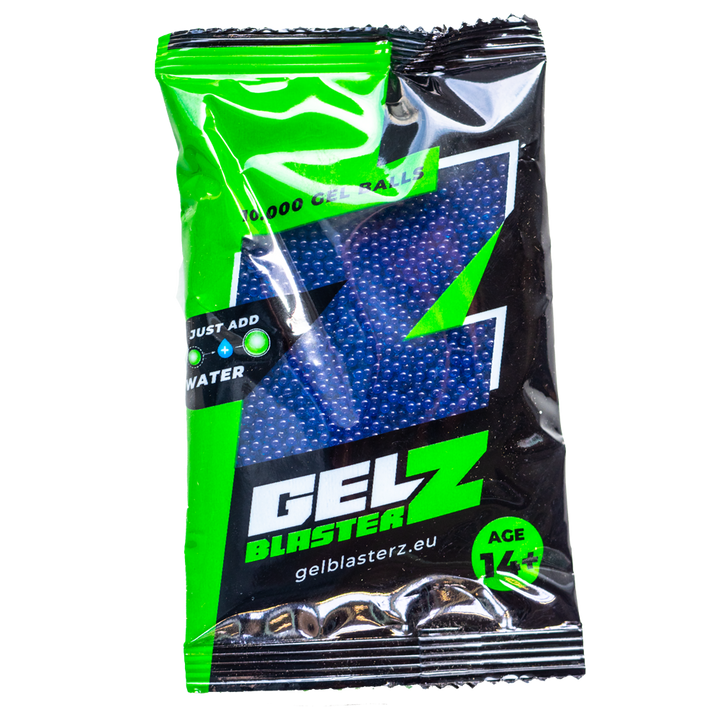 Gel Bolde - Gel Blasterz - Grøn - 10.000 stk