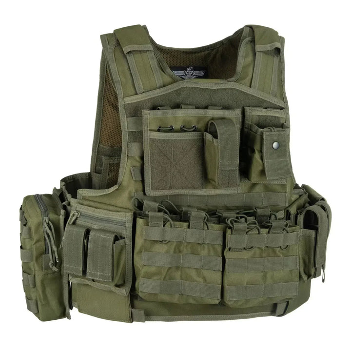 Invader Gear - Mod Carrier Combo - Finished Combat Vest - Oliven