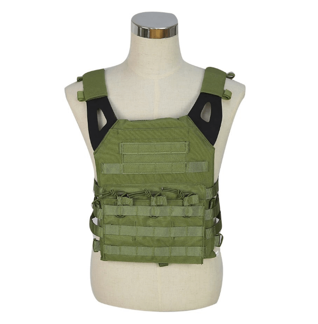 JPC Plate Carrier Vest - Oliven - gameon.eu