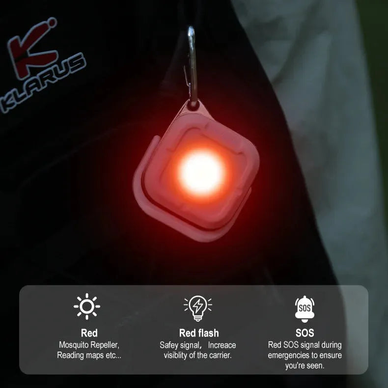 Klarus - CL5 Svart - Oppladbar Tur og Lommelykt - 650 Lumen - Game-On.no