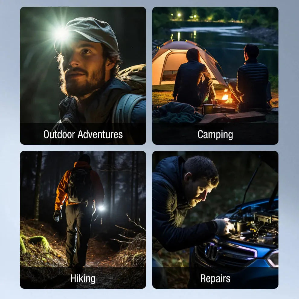 Klarus - E5 Svart - Oppladbar Tur og Lommelykt - 100+600 Lumen - Game-On.no