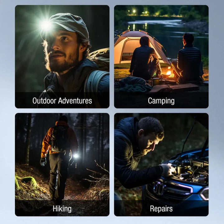 Klarus - E5 Svart - Oppladbar Tur og Lommelykt - 100+600 Lumen - Game-On.no