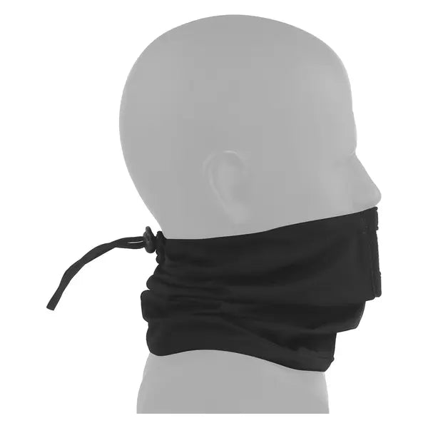 Specna Arms Knight beskyttelsesmaske i sort, sett bakfra med snøring