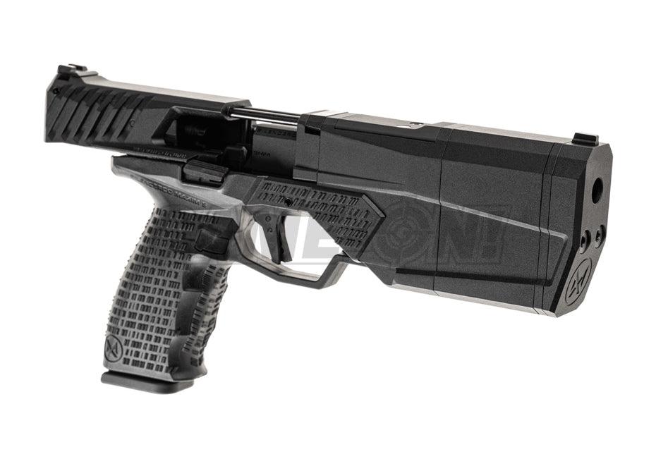 Krytac - SilencerCo Maxim 9 6mm Softgunpistol med Blowback - gameon.eu