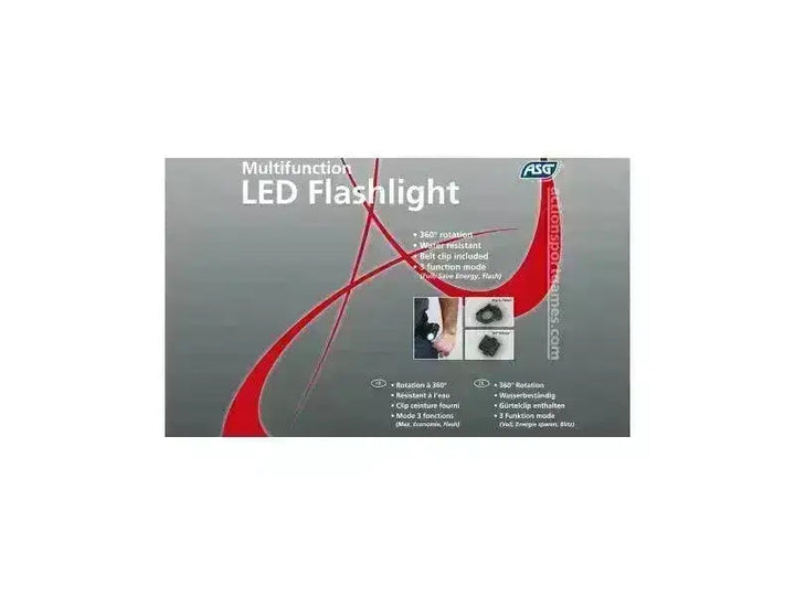 LED Lykt 3W - Multifunksjon - Game-On.no