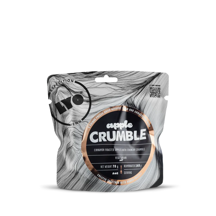 LYOFOOD Apple Crumble – Epledessert med sprø smuldretopp - Game-On.no