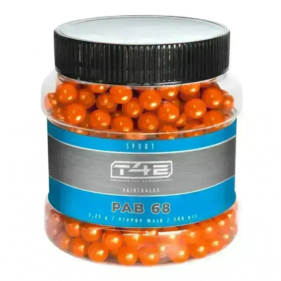 Malingskuler til T4E - 0.68AL - 500stk - Oransje - Game-On.no