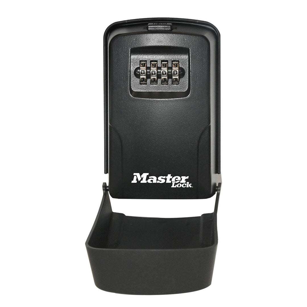 MasterLock - Veggmontert Nøkkelboks med Trykknapp og Kodelås - Game-On.no