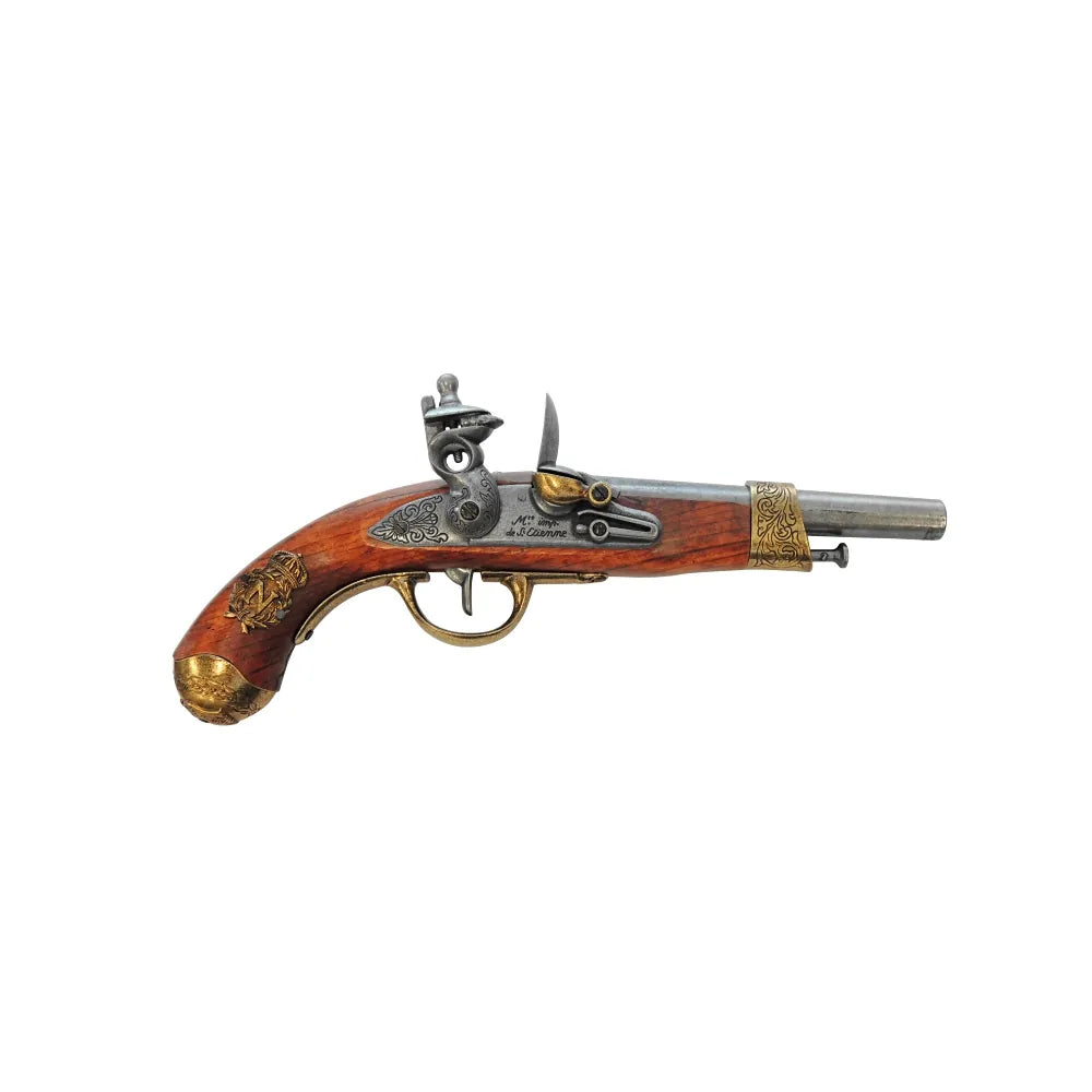 Napoleon 1806 Replika - Dekorativ Pistol i Tre og Metall - Game-On.no