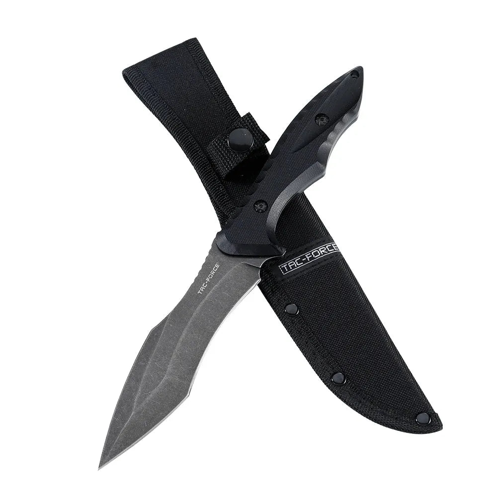 Overlevelses Kniv med Forsterket Nylon Grep - Slire Inkludert - Game-On.no