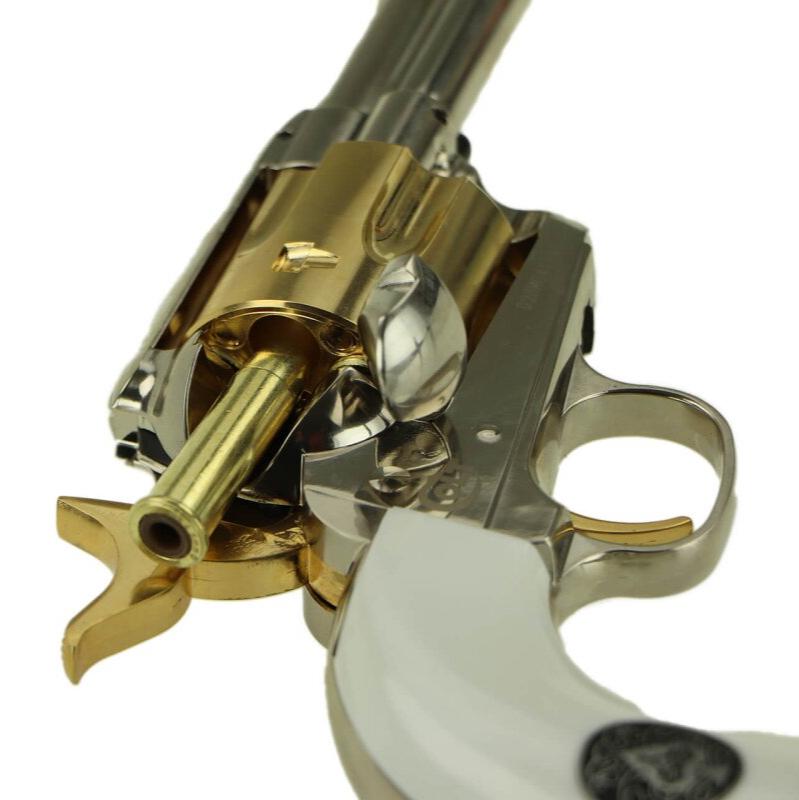 Peacemaker SAA .45 Smoke Wagon - CO2 drevet revolver - 4,5 mm pellets