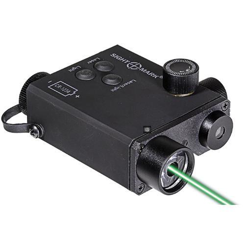 Sightmark - LoPro Combo Grønn Laser og 220 Lumen Lykt - 21mm - Game-On.no