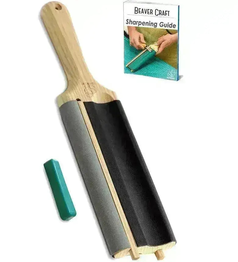 Slipelær til Krumkniv/Skjekniv - Tosidig Blokk - Game-On.no