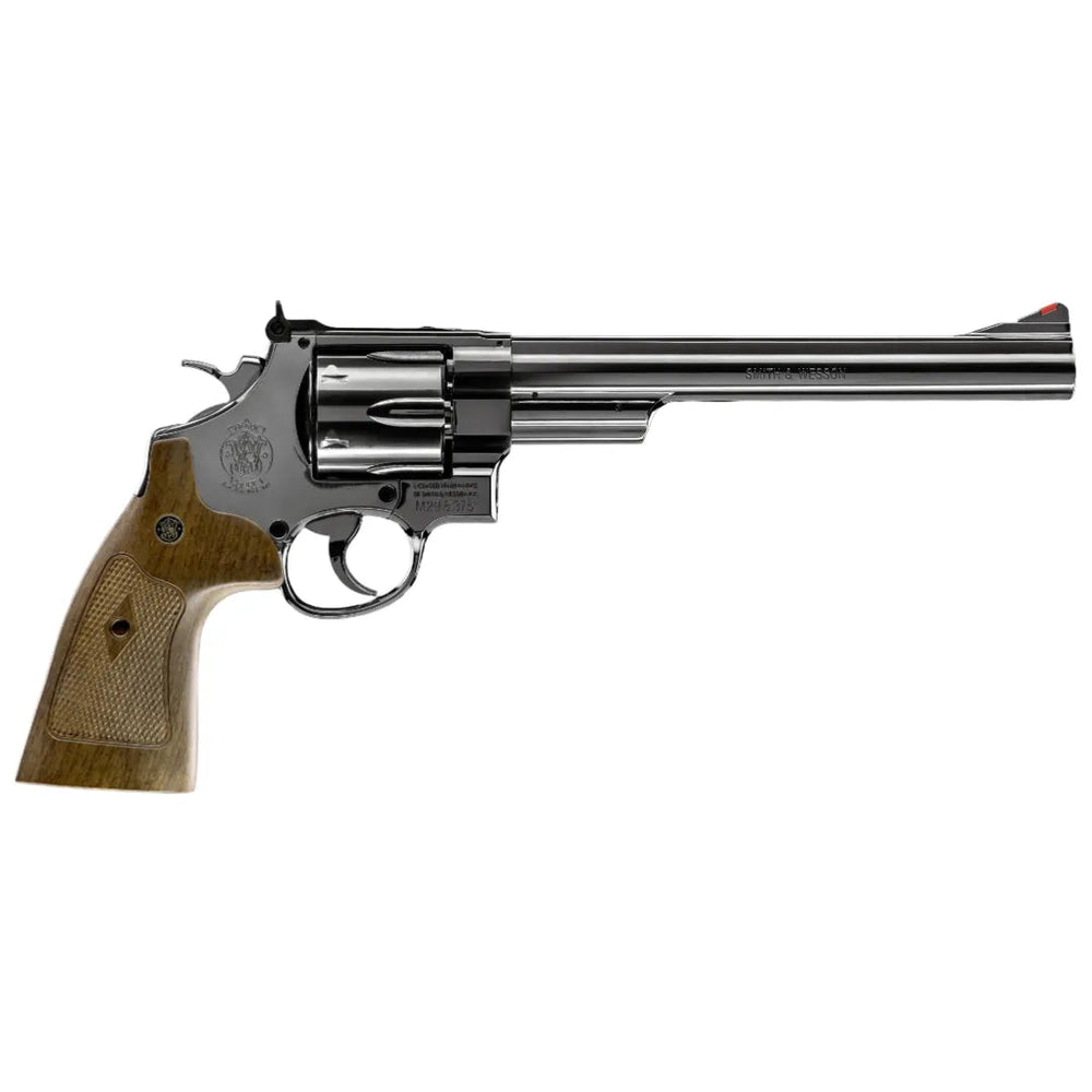Smith & Wesson - M29 8 CO2 Drevet Softgun Revolver - Blå Polert - Game-On.no