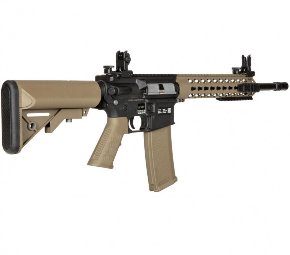 Specna Arms - F02 FLEX Elektrisk Softgunrifle - TAN/Svart - gameon.eu