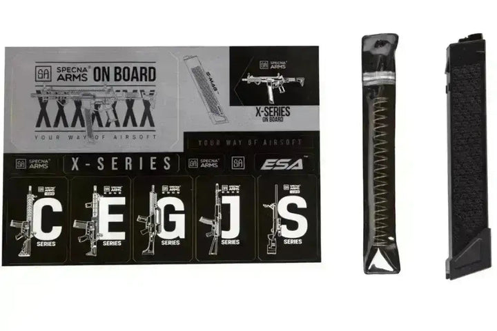 Specna Arms - FX01 FLEX Elektrisk Softgunrifle - Svart - Game-On.no