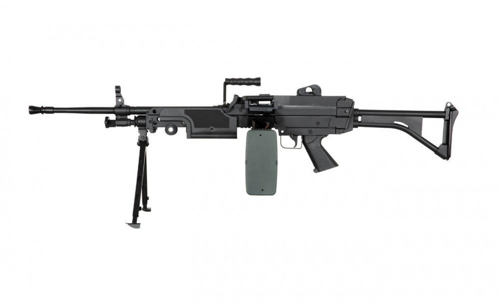 Specna Arms - M249 MK1 Core Elektrisk Maskingevær - Svart - gameon.eu