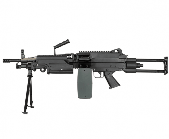 Specna Arms - M249 PARA Core Elektrisk Maskingevær - Svart - gameon.eu