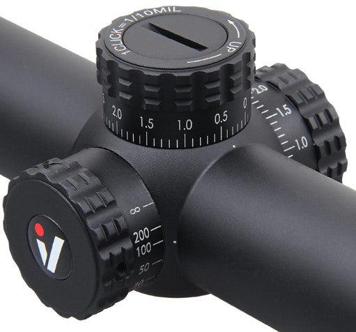 Vector Optics - S4 Kikkertsikte 3-12x40mm med Parallaxjustering - Game-On.no