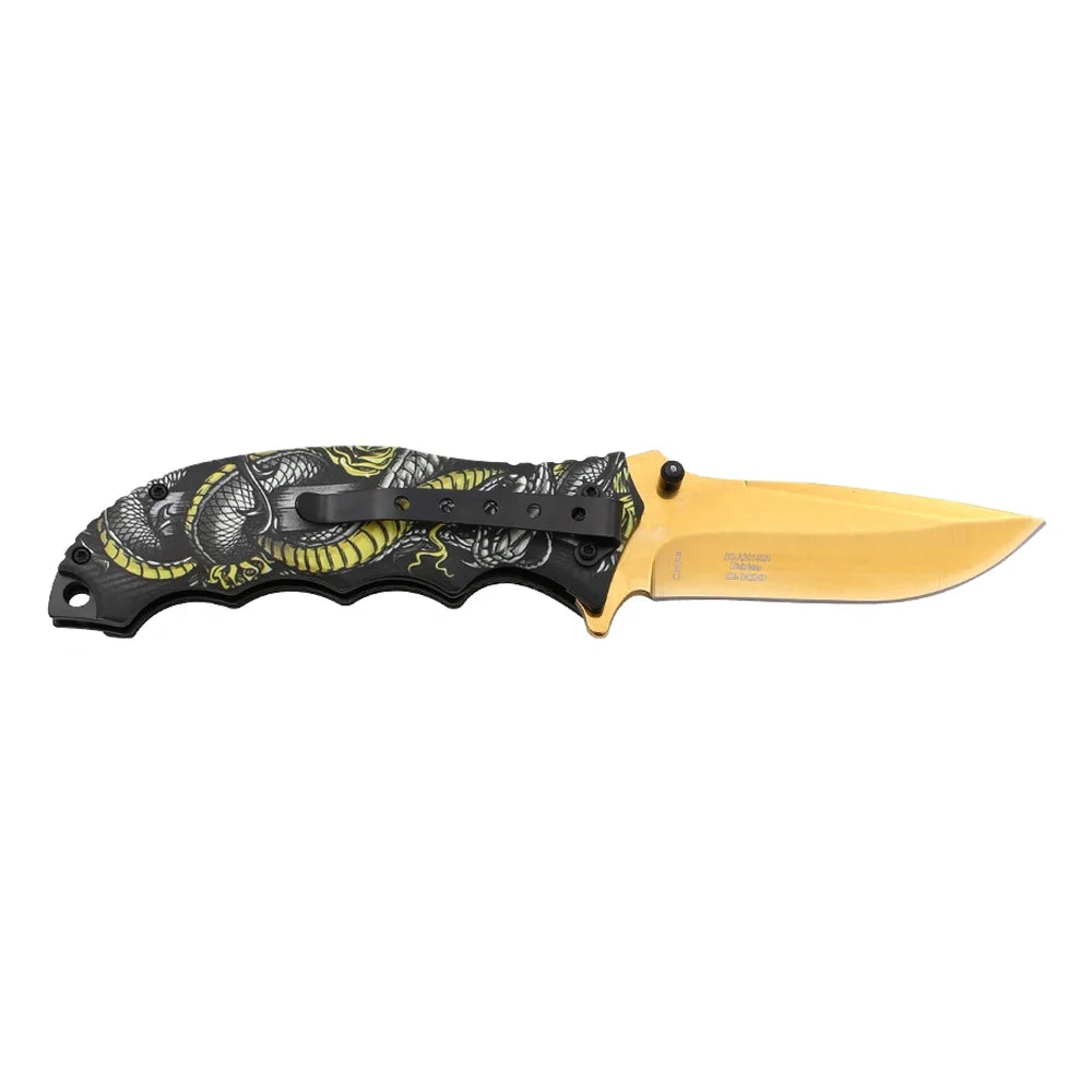 Dark Side Blades - Viper Trace Foldekniv med Spear Point Blade