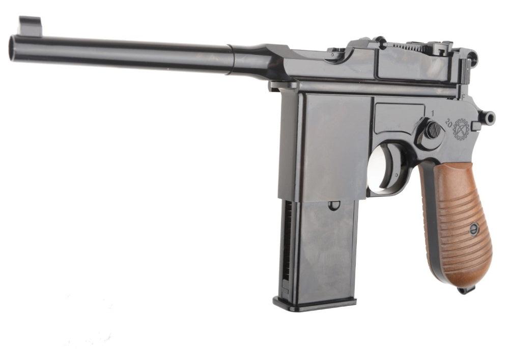 WE - 712 Box Gun Gassdrevet Airsoftpistol med Blowback - gameon.eu