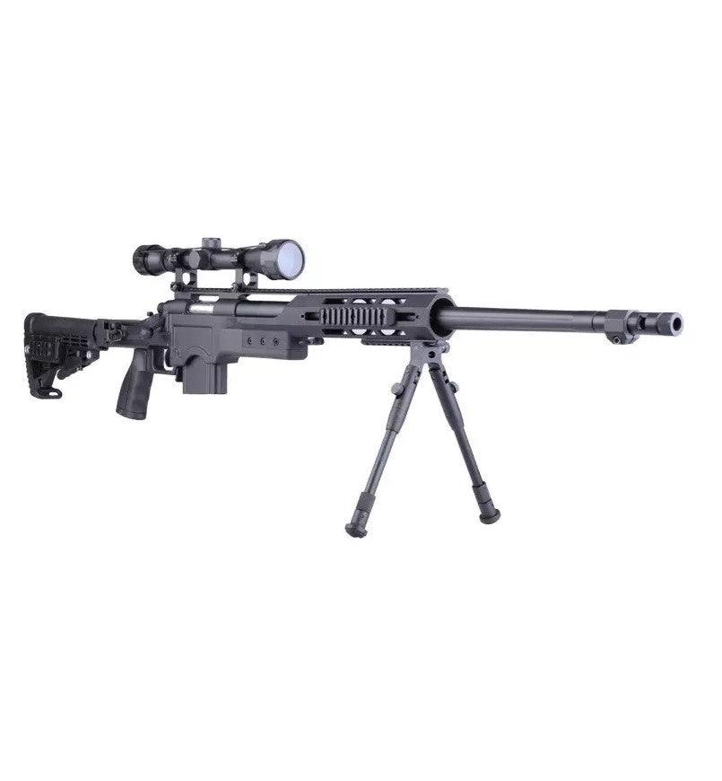 WELL - DSR-1 Airsoft Sniper Rifle - Inkl. Kikkertsikte og Bipod - gameon.eu