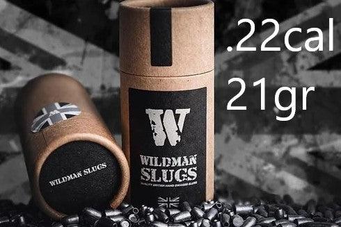 Wildman Hulspiss Slugs til Luftvåpen 5.5mm(.22) - 21gr 200stk - gameon.eu