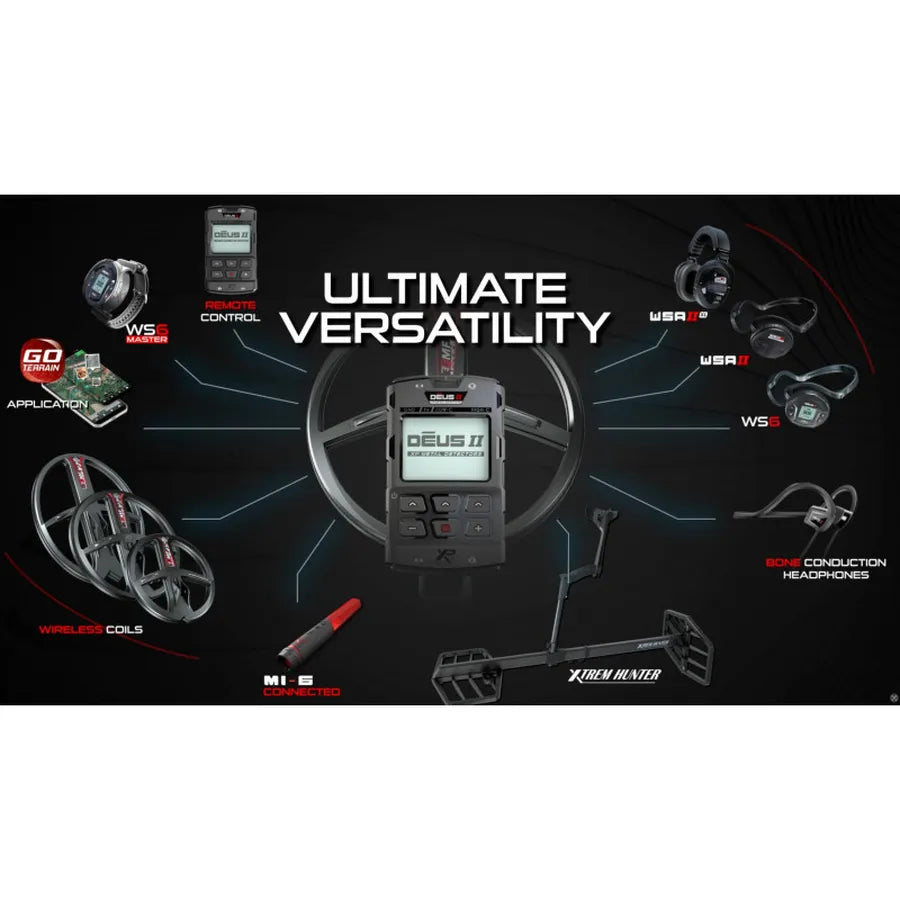 XP - DEUS II RC Metalldetektor - 28FMFRC - Game-On.no