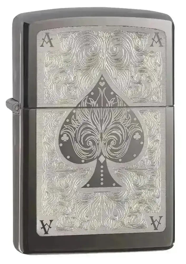 Zippo Lighter - Ace Filigree - Game-On.no