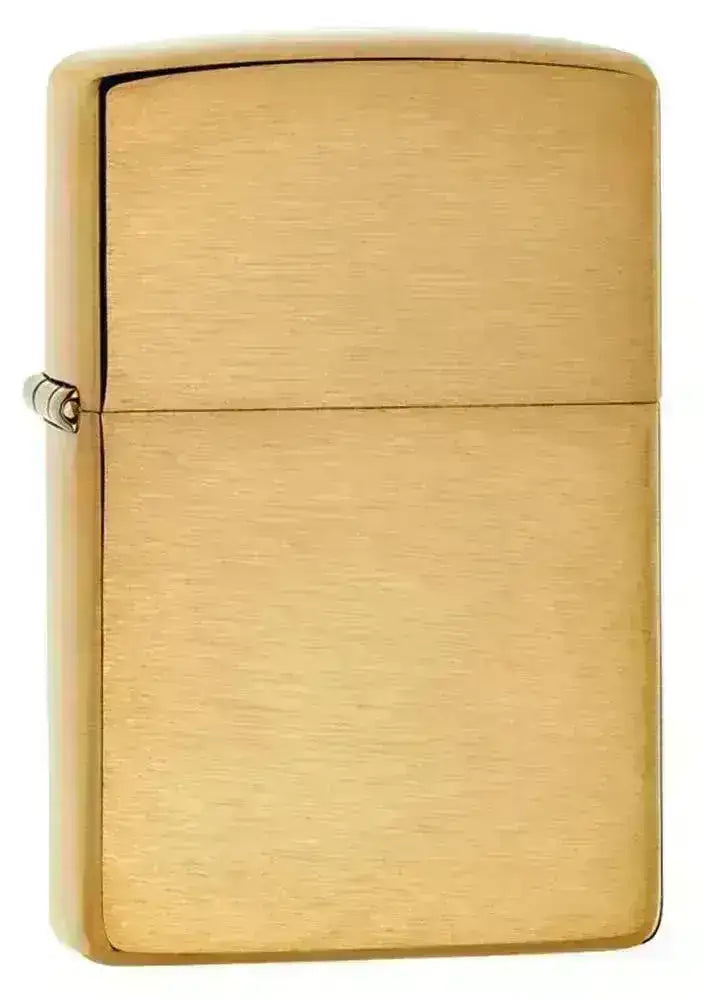 Zippo Lighter - Armor Børstet Messing - Game-On.no