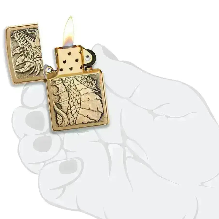 Zippo Lighter - Drage Emblem - Game-On.no