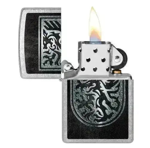 Zippo Lighter - Drage Våpenskjold - Game-On.no