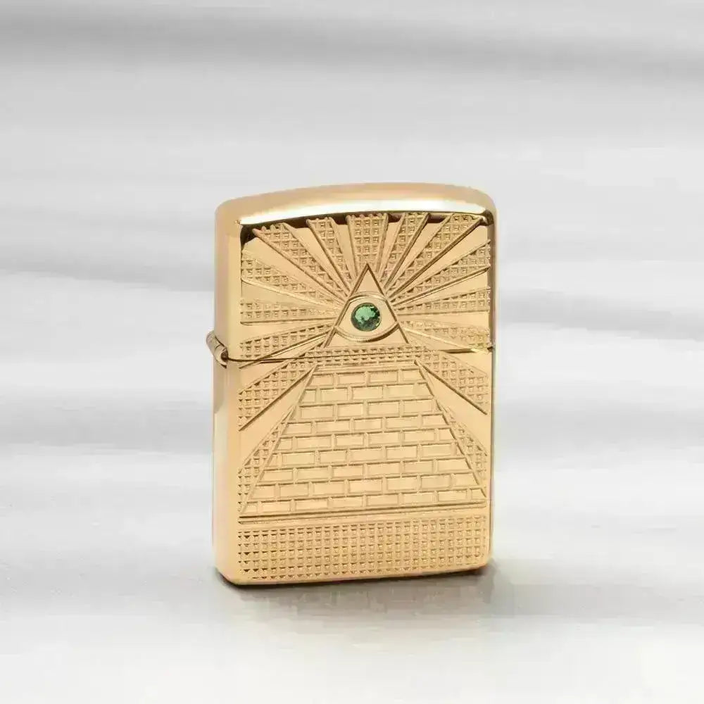 Zippo Lighter - Eye of Providence Design - Game-On.no