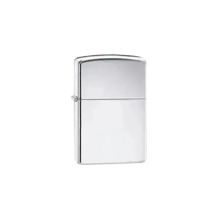 Zippo Lighter - Klassisk Høypolert Krom - Game-On.no