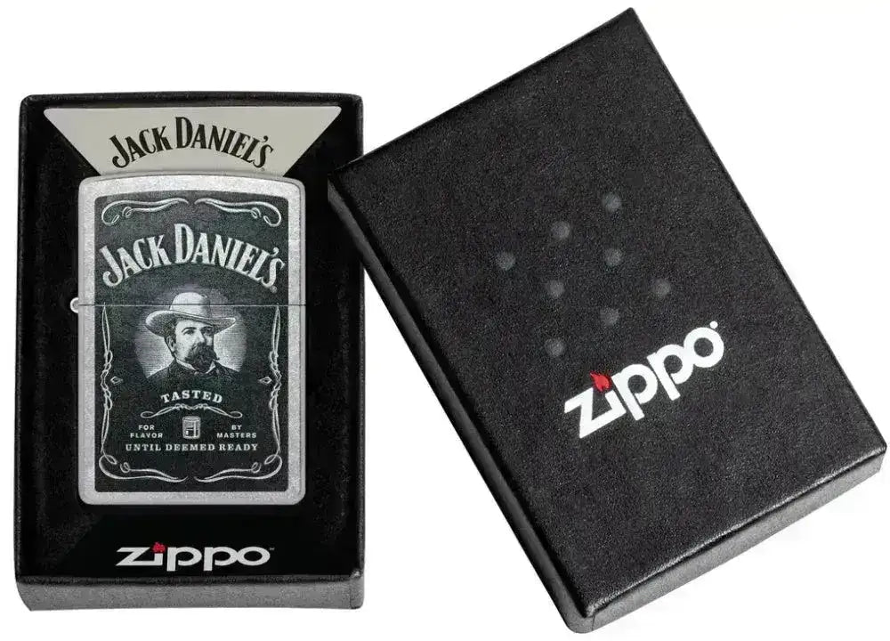 Zippo Lighter - Old School Jack Daniels - Game-On.no