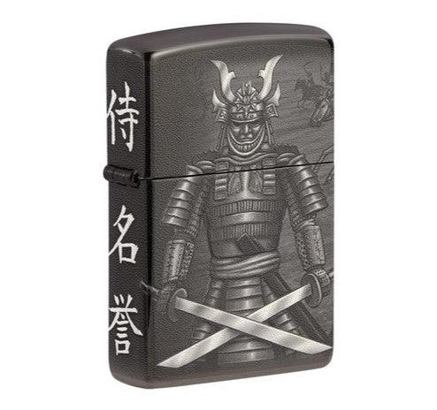 Zippo - Samurai High Polish Black - gameon.eu